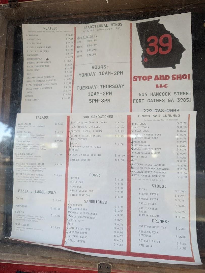 39 Stop and Shop